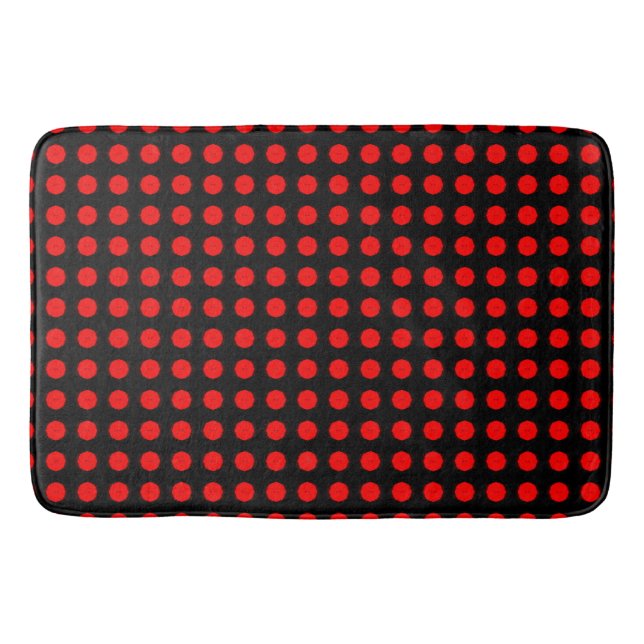 Simply Red Bath Mat (Front)
