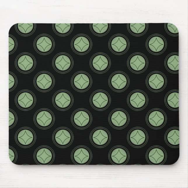 Simply Riveting Mousepad, Light Green Mouse Mat (Front)