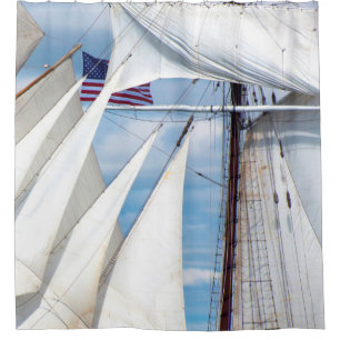 Simply Sails Shower Curtain