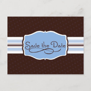 Simply Sent Save the Date Announcement Postcard