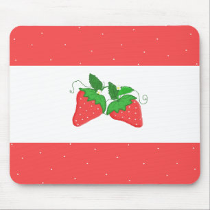 Simply Strawberries Mouse Mat