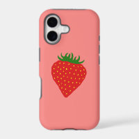 Simply Strawberry custom colour iPhone case