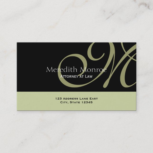 Simply Successful Business Card (Front)