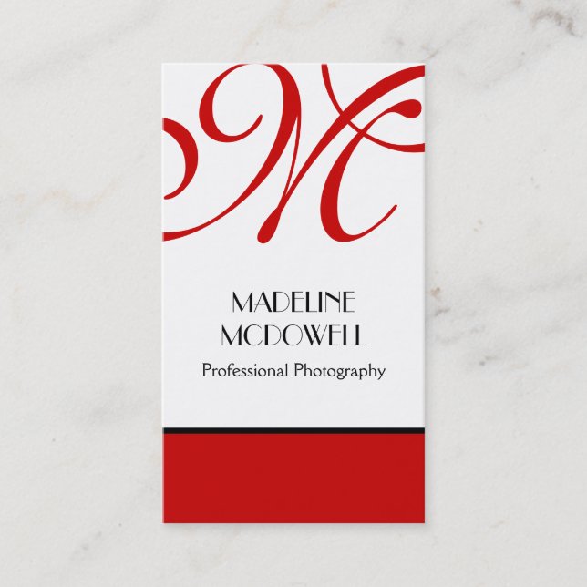 Simply Successful Business Card (Front)