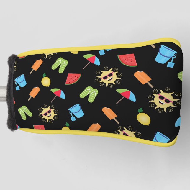 Simply Summer Golf Head Cover (Front)