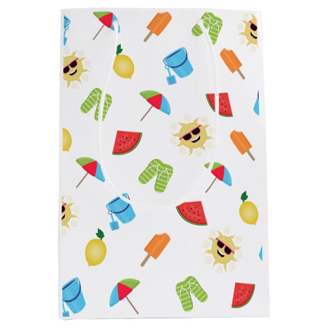 Simply Summer Medium Gift Bag (Front)