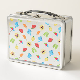 Simply Summer Metal Lunch Box