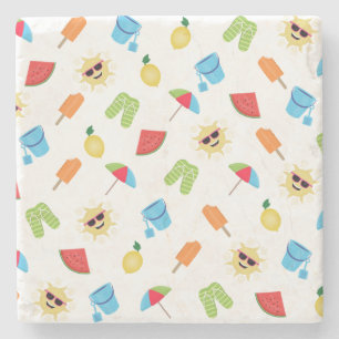 Simply Summer Stone Coaster