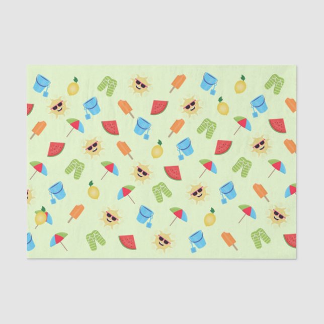 Simply Summer Tissue Paper (Front)