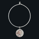 Simply Sweet Baby Photo Bangle Bracelet<br><div class="desc">Beautiful personalised photo design perfect for mother's day,  graduations,  weddings,  anniversary,  birthdays,  and more.</div>