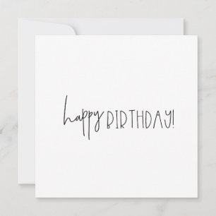 Simply Sweet Happy Birthday Wish Card