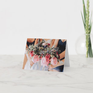 Simply Sweet Peonies Wedding Shower Gift Card