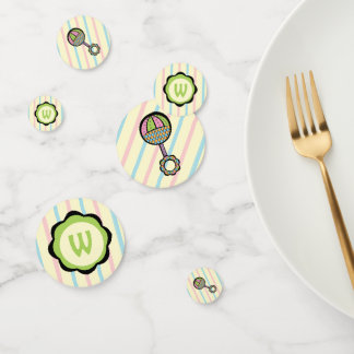 Simply Sweet Rattle Table Confetti