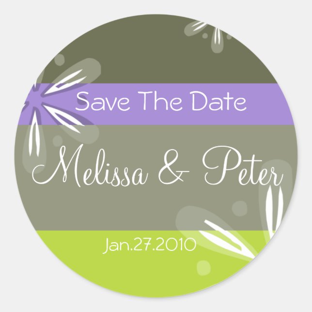 Simply & Sweet Seal Sticker (Front)