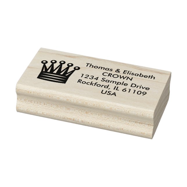 Simply Symbols / Icons - CROWN + ideas Rubber Stamp (Stamp)