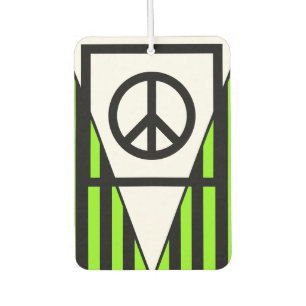 Simply Symbols - PEACE + your ideas Car Air Freshener