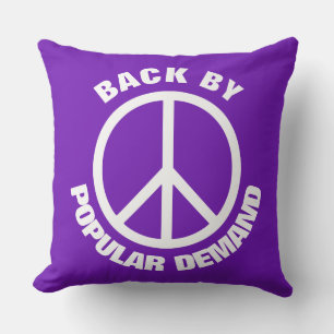 Simply Symbols - PEACE + your ideas Cushion