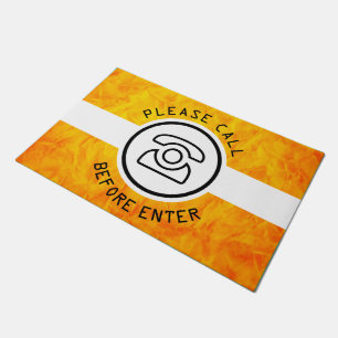 Simply Symbols - PHONE + your ideas Doormat