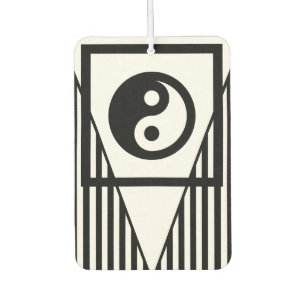 Simply Symbols - YIN & YANG + your ideas Car Air Freshener