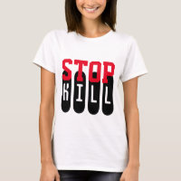 Simply text design "STOP KILL"