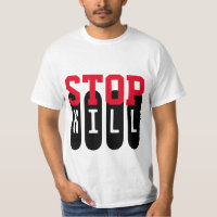 Simply text design "STOP KILL"
