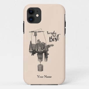 Simply the Best Circular Sock Knitting Machine iPhone 11 Case