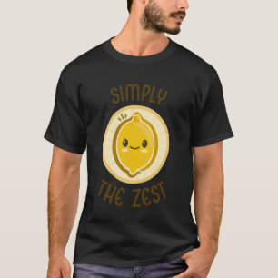 Simply The Zest Cute Adorable Kawaii Lemon Food Pu T-Shirt