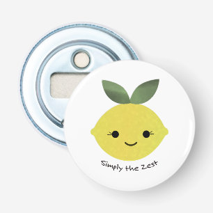 Simply the Zest Cute Kawaii Lemon Bottle Opener