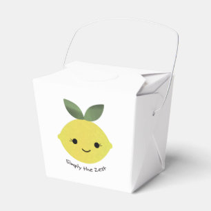 Simply the Zest Cute Kawaii Lemon Favour Box