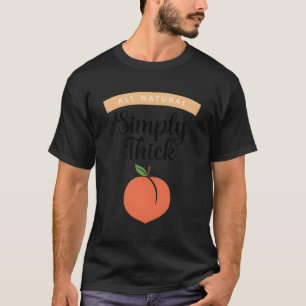 Simply Thick Peach Body Positivity T-Shirt