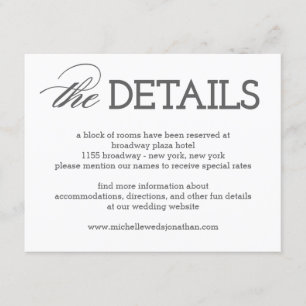 Simply Timeless EDITABLE COLOR Enclosure Card