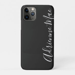 Simply Trendy Personalised Charcoal Grey iPhone 11 Pro Case