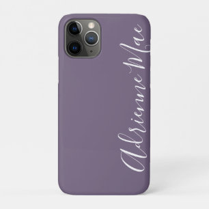 Simply Trendy Personalised Purple Grape iPhone 11 Pro Case