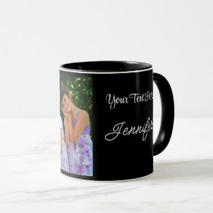 Simply Upload a Favourite Photo Add Name Gift Mug