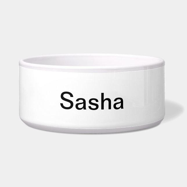 Simply White Solid Colour Personalise It (Front)