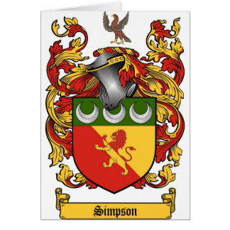 Simpson Crest - Coat of Arms