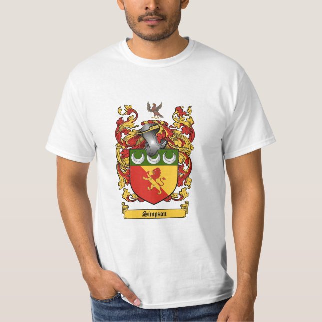 Simpson Family Crest T-Shirt (Front)