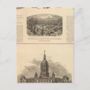 Simpson, Hall, Miller and Traveller's Company Postcard