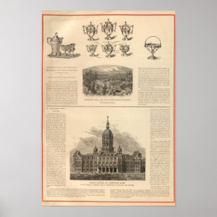 Simpson, Hall, Miller and Traveller's Company Poster