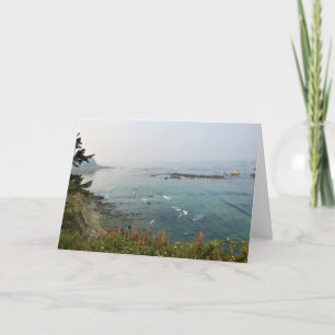 Simpson Reef Overlook, Oregon Coast Card