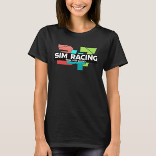 SimRacing  More than Gaming Steering Wheel Racing  T-Shirt