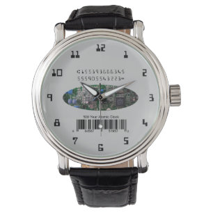 Simulated 500 Year Atomic PCB Watch