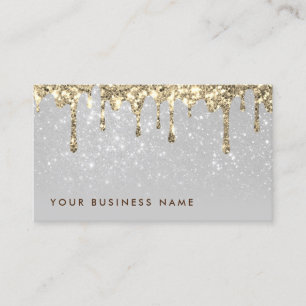 simulated glitter design Business Card