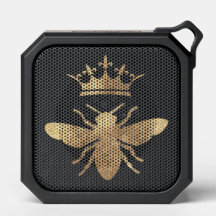 simulated gold foil Queen Bee