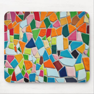 Simulated Mosaic Wall Mouse Mat