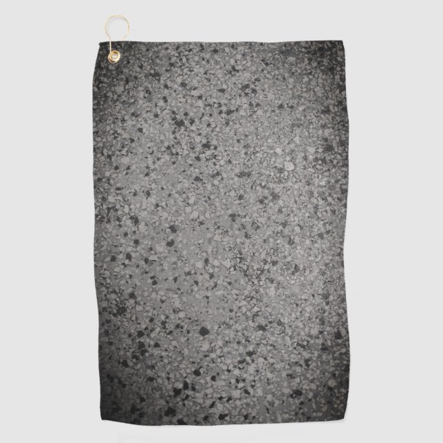 simulated stones golf towel (Front)
