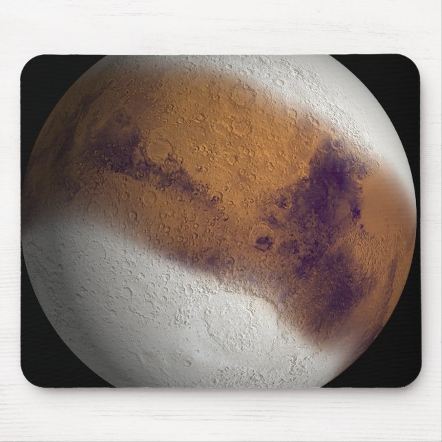 Simulated view of Mars Mouse Mat (Front)