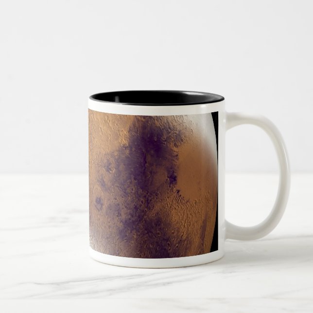 Simulated view of Mars Two-Tone Coffee Mug (Right)
