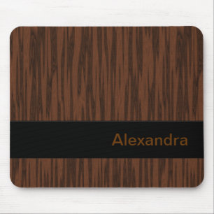 Simulated Walnut Mouse Mat