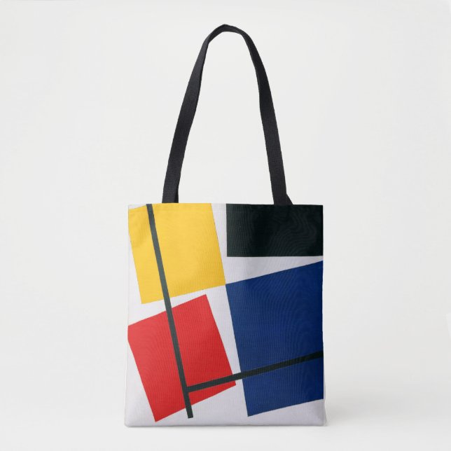 Simultaneous Counter Composition Tote Bag (Front)